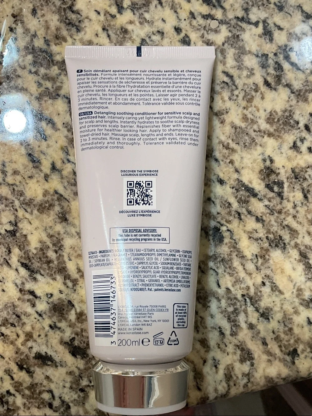 Kérastase Symbiose Conditioner - Pale Pink & Teal Accent